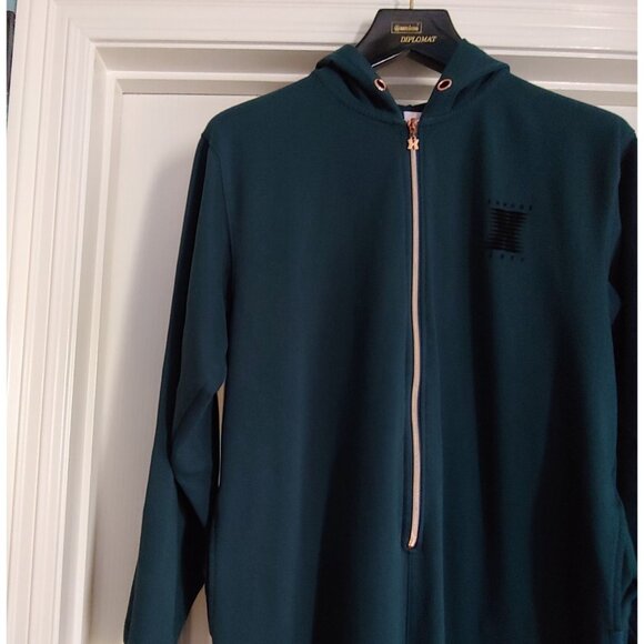 Savage Fenty Forever Savage Showgirl Hooded Onesie Hunter Green Snuggle L - Picture 3 of 14